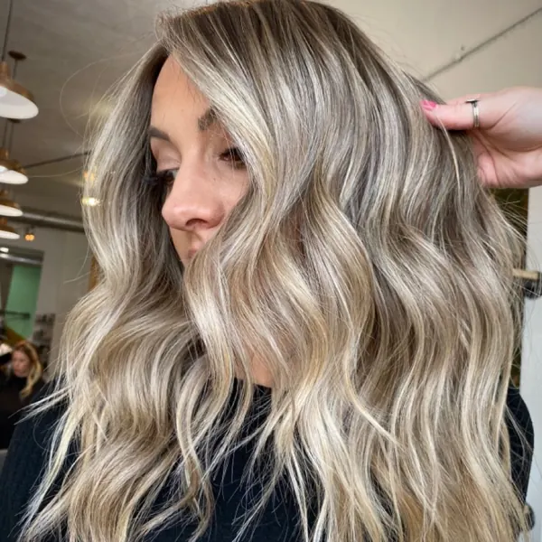 Bright lived-in blonde