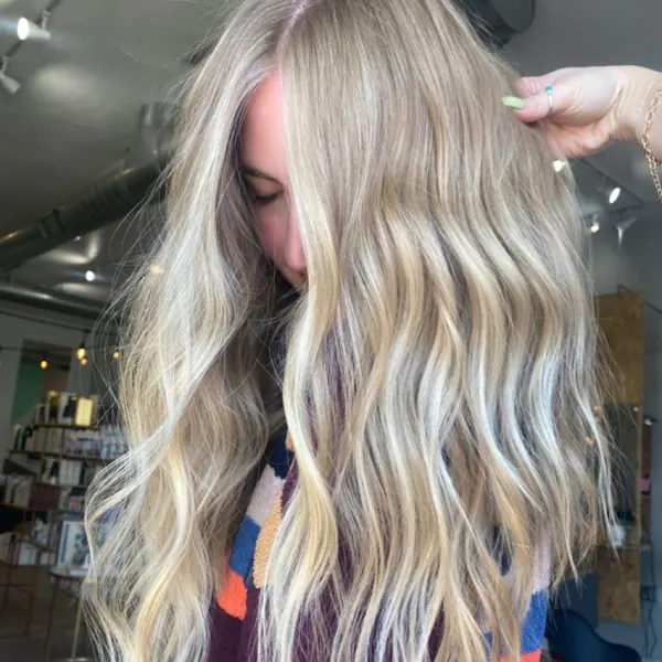 Icy blonde